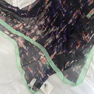 Club Monaco 100% silk scarf
